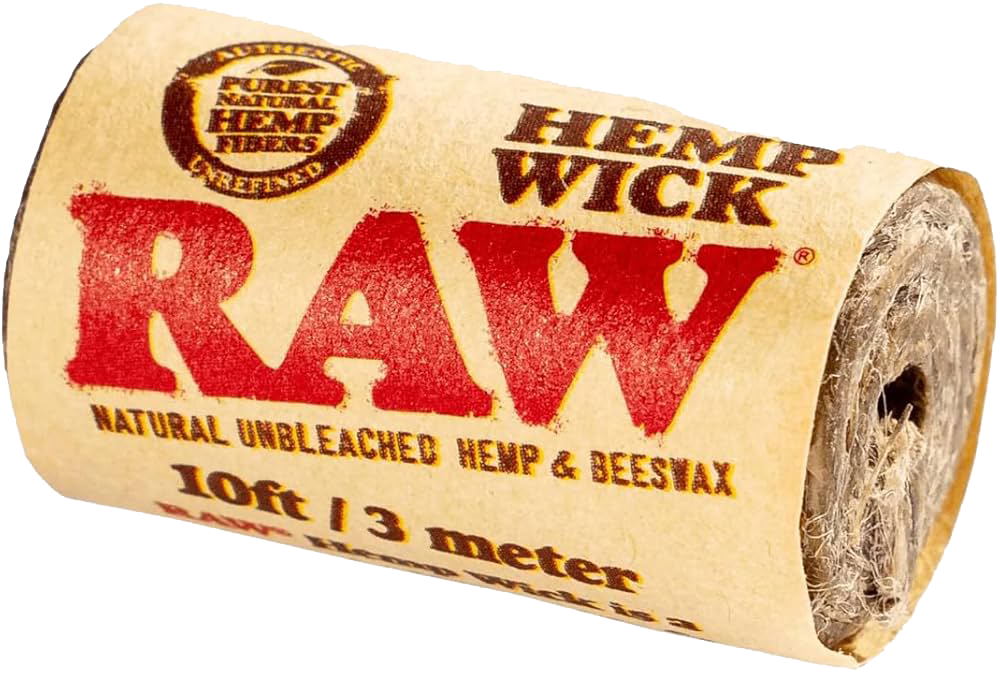 RAW Hemp Wick 10ft/ 3 meters